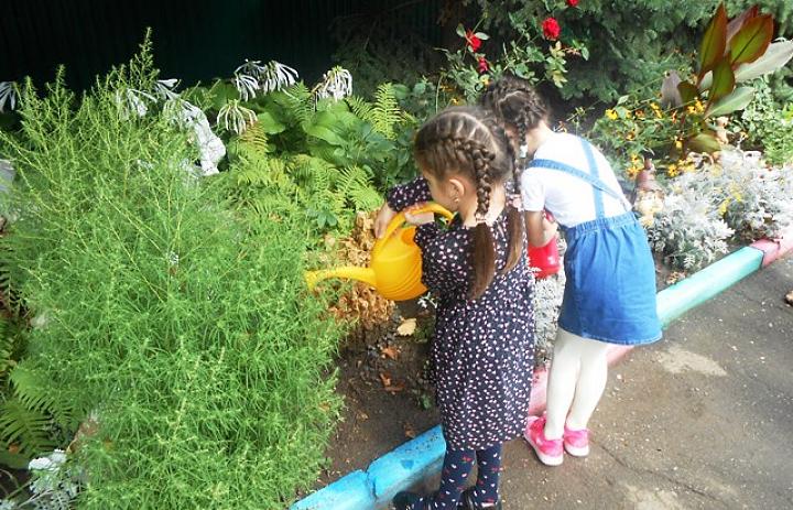 Работники детского сада приняли активное участие во Всероссийском экологическом субботнике, посвящённому Году Памяти и Славы.